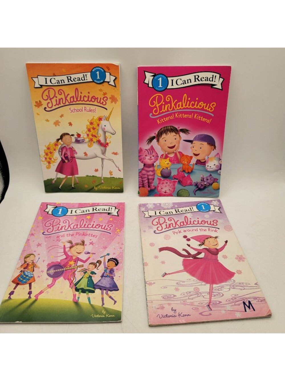 PINKALICIOUS Level 1 Beginning Readers Lot of Books by Victoria Kann - RB025